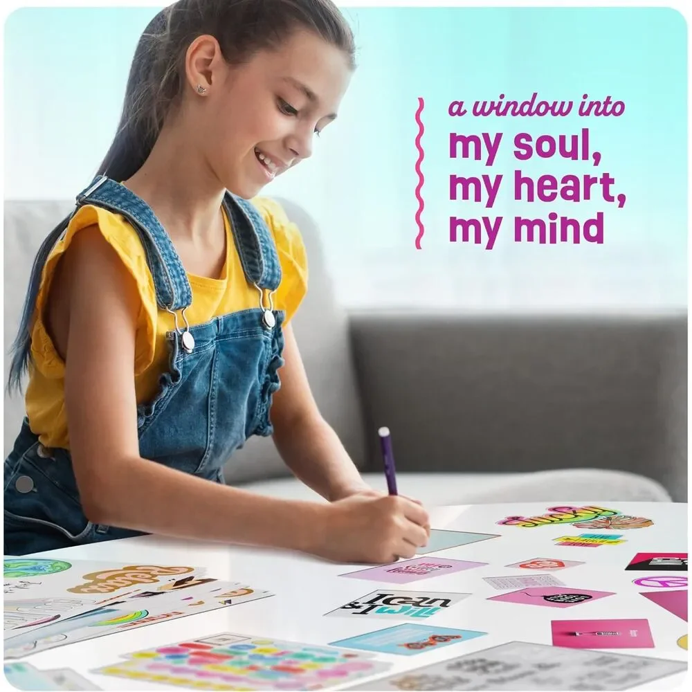Pretty Me Wall Collage Kit - Arts Craft Gift Idea Teens Creative Crafts Kits
